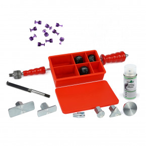 Ausbeulwerkzeug, Zughammer mit Kaltkleber Cola Fria als Dellenwerkzeug